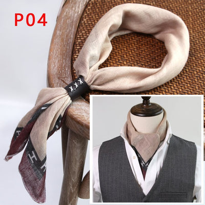 Bufanda de Seda Fina para Hombre - Accesorio Versátil Youth - Image 33