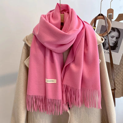 Bufanda Clásica de Invierno para Mujer - Chal Elegante Multiusos - Image 23