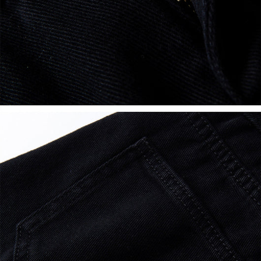 Shorts de Mezclilla Negra para Mujer - Image 13