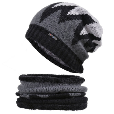Gorro de Lana Tejido Winter Flame para Hombre - Versátil y Elegante - Image 6