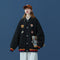 Chaqueta Universitaria Retro Hong Kong Estilo Boyfriend para Pareja