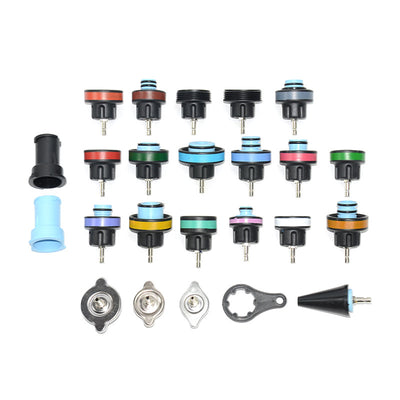 Kit Profesional de 28 Piezas para Prueba de Presión y Purga de Radiadores - Image 8