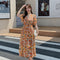 Vestido Largo Retro Elegante para Mujer
