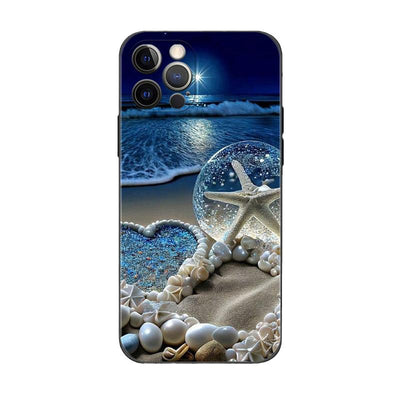 Funda Protectora para Celular Diseño Playa Resistente a Caídas - Image 5