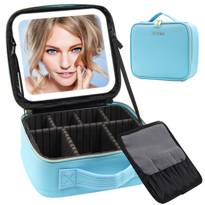 Maletín de Maquillaje Profesional con Espejo LED y Gran Capacidad de Almacenamiento - Image 19