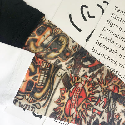 Playera de Manga Larga para Niño con Tatuaje Floral en Brazo - Image 2