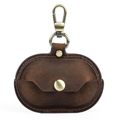 Funda Protectora para Audífonos Inalámbricos en Cuero Crazy Horse - Image 4