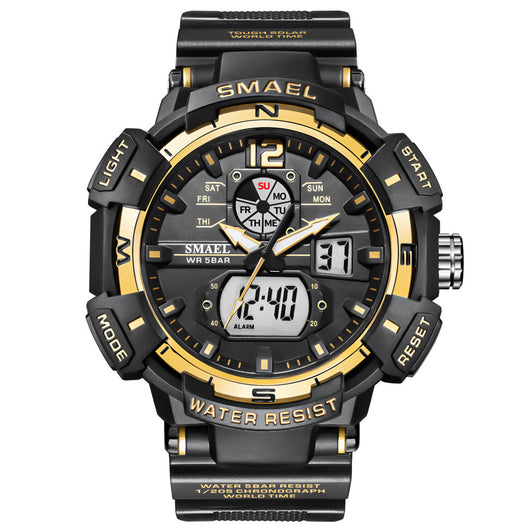 Reloj Cronógrafo Deportivo con Alarma y Luz Nocturna para Hombre - Image 16