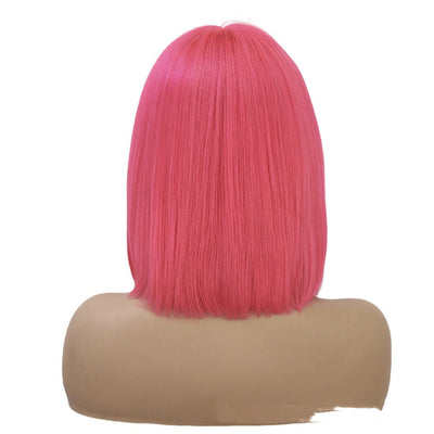Peluca Bob con Encaje Frontal Estilo Europeo y Americano para Mujer - Image 7
