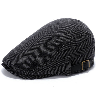 Boina de Lana para Hombre - Abrigo Otoño e Invierno - Image 11