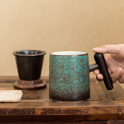 Colador de Té con Tazas Separadoras de Agua Filtrada - Image 8