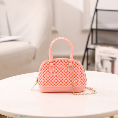 Bolso Transparente Estilo Coreano con Detalles Calados - Image 11