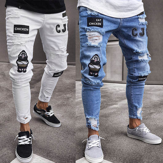 Jeans Slim Recto para Hombre - Corte Moderno Importado - Image 8