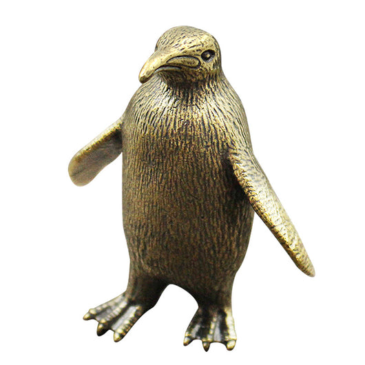 Ornamentos de Pingüino en Latón Macizo Grande - Image 5