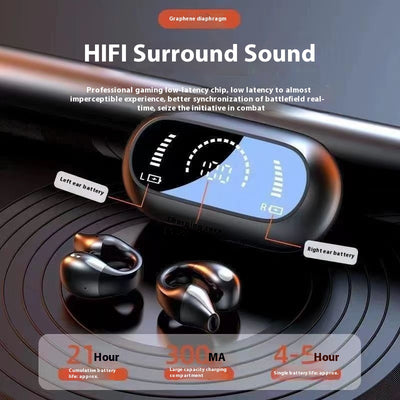Auriculares de Conducción Ósea Bluetooth 5.2 HIFI - Deportivos con Cancelación de Ruido - Image 19