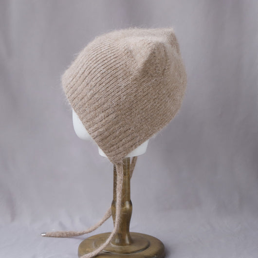 Gorro Tejido Cálido con Orejas de Gato - Pelaje de Conejo Suave - Image 20