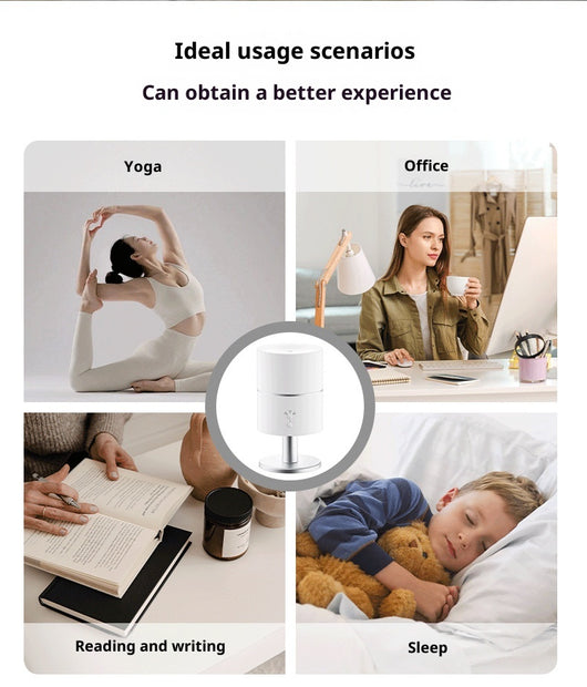 Lámpara de Escritorio con Humidificador y Luz Nocturna Silenciosa - Image 17
