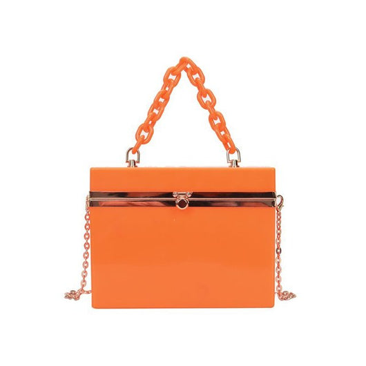 Bolso de Mano Candy Color con Cadena - Clutch Elegante para Eventos - Image 8