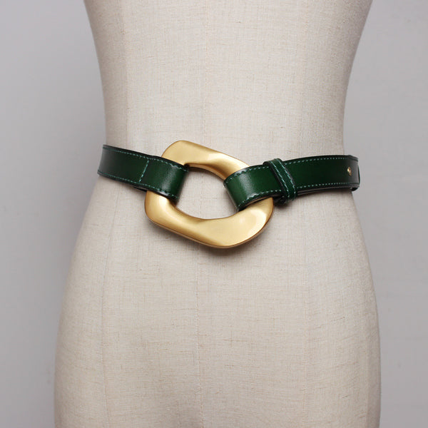 Cinturón de Cuero para Mujer Versátil - Diseño Minimalista