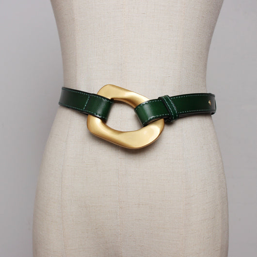 Cinturón de Cuero para Mujer Versátil - Diseño Minimalista - Image 2