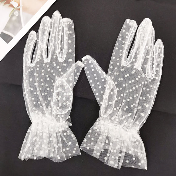 Guantes de Encaje Elegantes para Niñas y Mujeres - Accesorios de Fiesta y Eventos