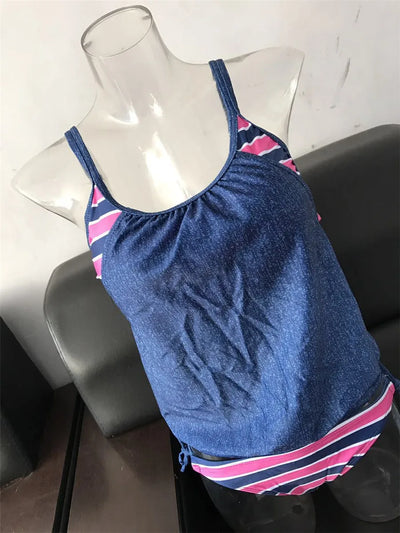 Bikini Clásico Dos Piezas Estilo Resort - Corte Conservador - Image 14