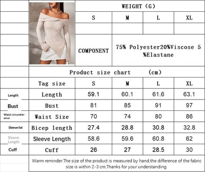 Blusa Elegante Hombros Descubiertos Manga Larga Asimétrica para Mujer - Image 8