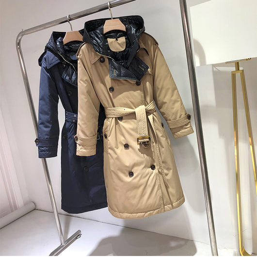 Gabardina Larga con Cordones - Image 8