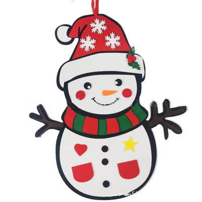 Árbol de Navidad DIY de Fieltro Infantil con Luces LED - Image 13