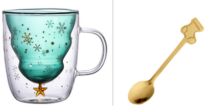Vaso Navideño de Doble Pared en Vidrio Borosilicato - Image 21