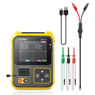 Osciloscopio Digital Portátil con Probador de Transistores - Image 8