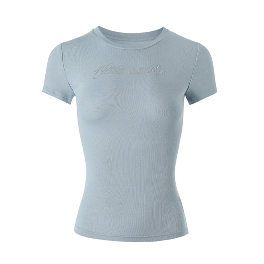 Playera Elástica Hot Diamond Cuello Redondo Manga Corta - Image 29