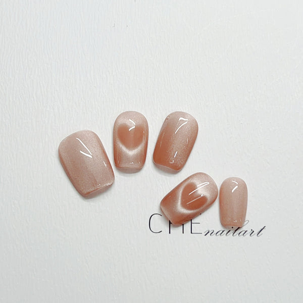 Pegatinas de Uñas Artesanales Efecto Ojo de Gato