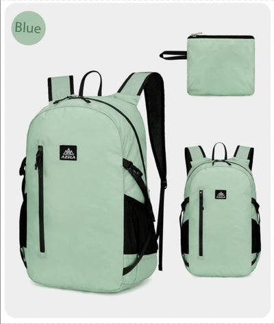 Mochila Ligera AZELA Verde Menta, Casual con Múltiples Bolsillos para Uso Diario y Senderismo - Image 38