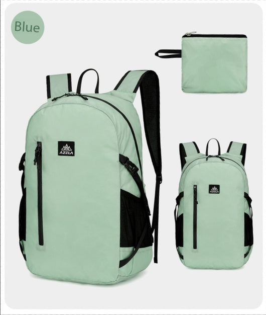 Mochila Ligera AZELA Verde Menta, Casual con Múltiples Bolsillos para Uso Diario y Senderismo - Image 38