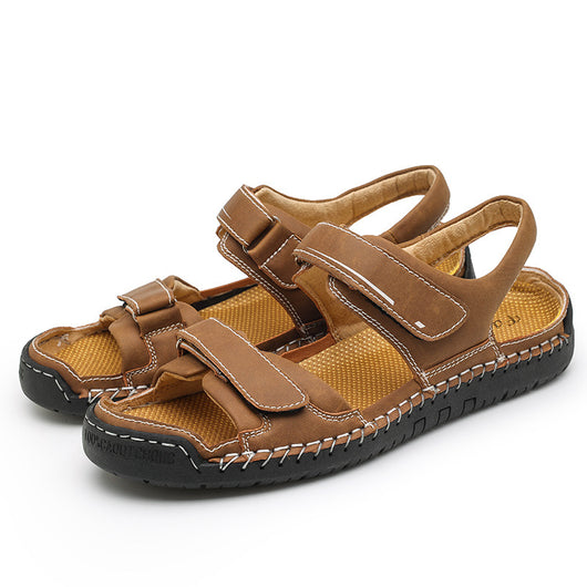 Sandalias de Cuero para Hombre Estilo Casual Moderno - Image 7