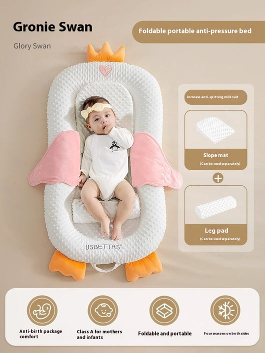 Cuna Envolvente Anti Sobresaltos para Bebé con Diseño Minimalista - Image 14