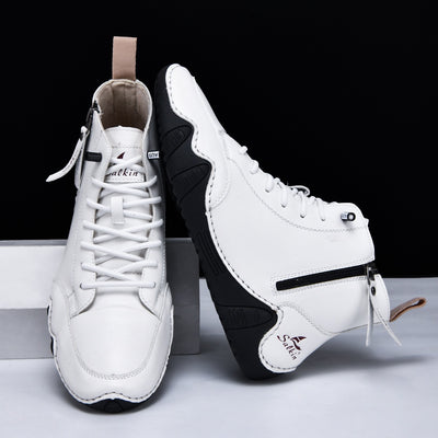 Botas Altas Artesanales para Hombre - Estilo Casual y Cómodo - Image 40