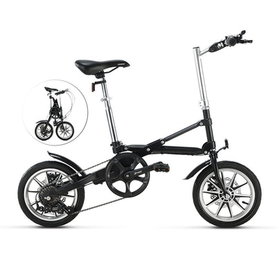 Bicicleta Plegable Ultra Compacta 14 Pulgadas - Portabilidad Instantánea - Image 16