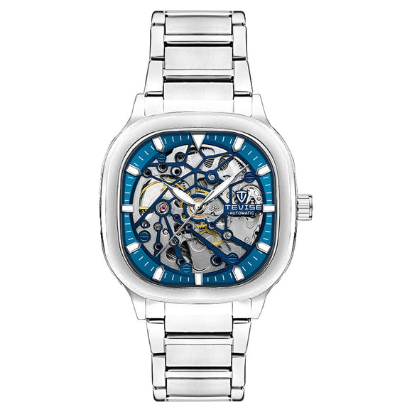 Reloj Automático Cuadrado Luminoso Impermeable para Hombre