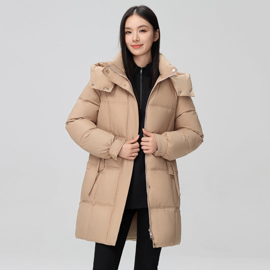 Abrigo Acolchado de Algodón Talla Grande para Mujer - Image 2