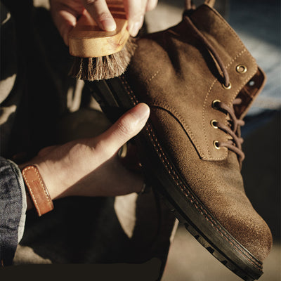 Botas Altas Martin de Cuero para Hombre - Estilo Casual Británico - Image 3