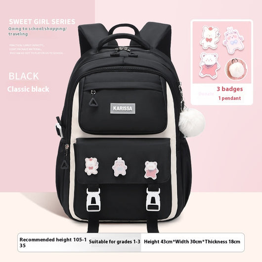 Mochila Escolar Impermeable de Tela Oxford para Niños - Image 11