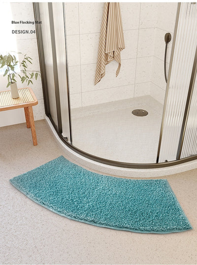 Tapete Curvo para Baño Absorbente Antideslizante Lavable - Image 8