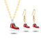 Christmas Series Set Necklace Earrings 6 Estilo