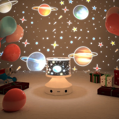 Lámpara Proyectora de Estrellas con Bluetooth y Luz Luminosa