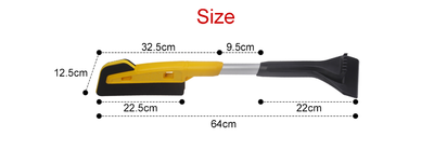 Pala de Nieve EVA Multifuncional con Mango Extensible - Herramienta Descongelante 2 en 1 - Image 13