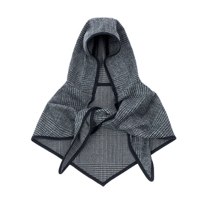 Capa y Chal Cuadros Pata de Gallo - Diseño Clásico Elegante - Image 6