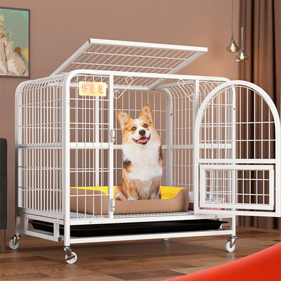 Caseta Independiente para Corgi con Cerca Interior - Image 3
