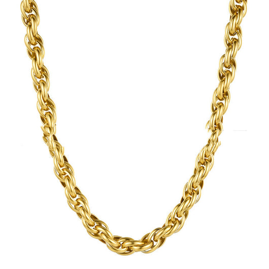 Cadena Gruesa de Cáñamo Estilo Europeo - Joyería Exagerada - Image 3